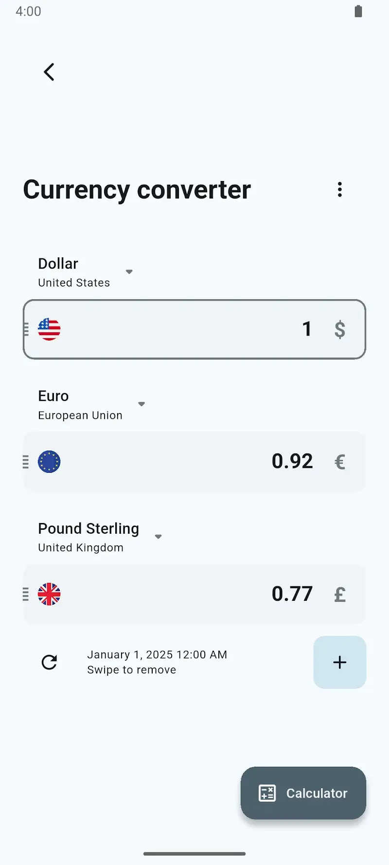 All-In-One Calculator capture d'écran 6
