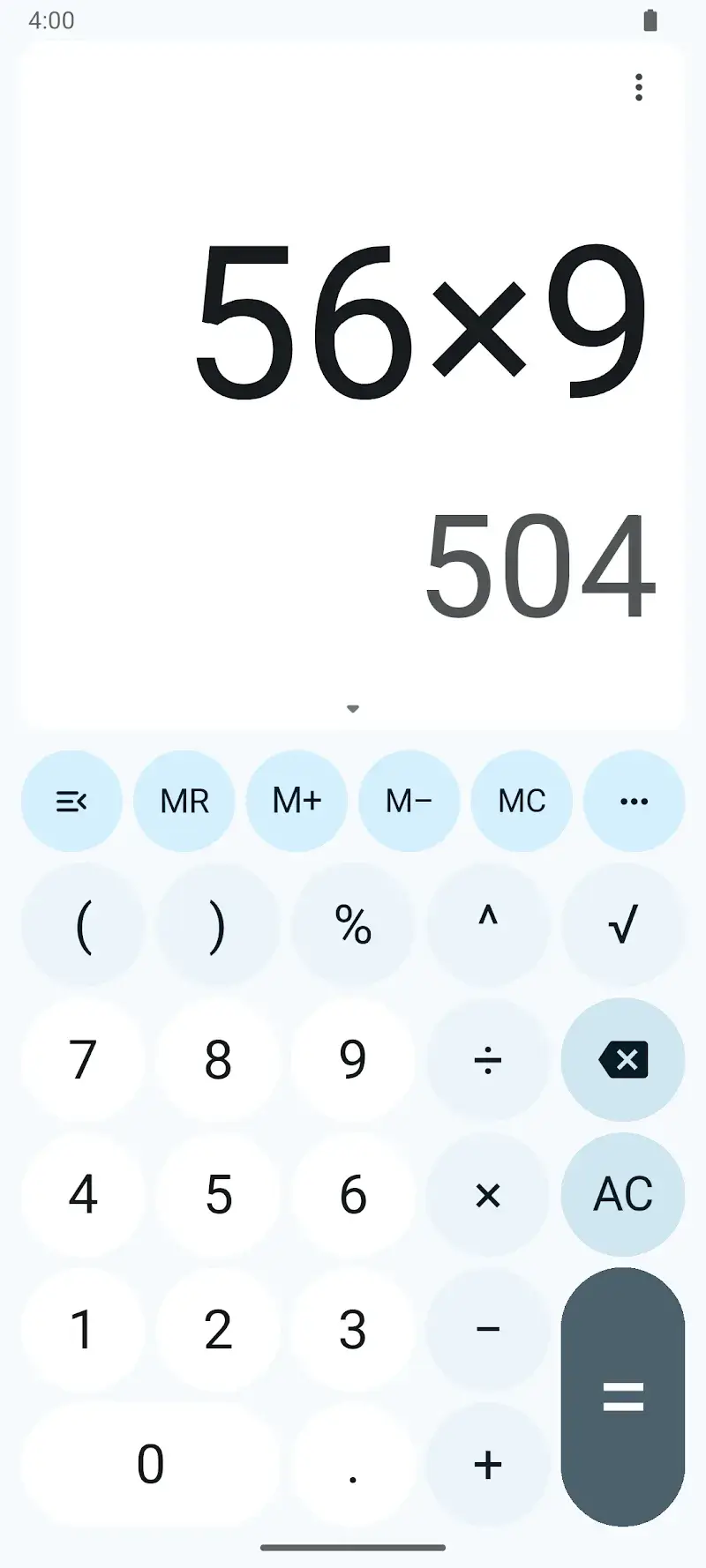 All-In-One Calculator capture d'écran 2