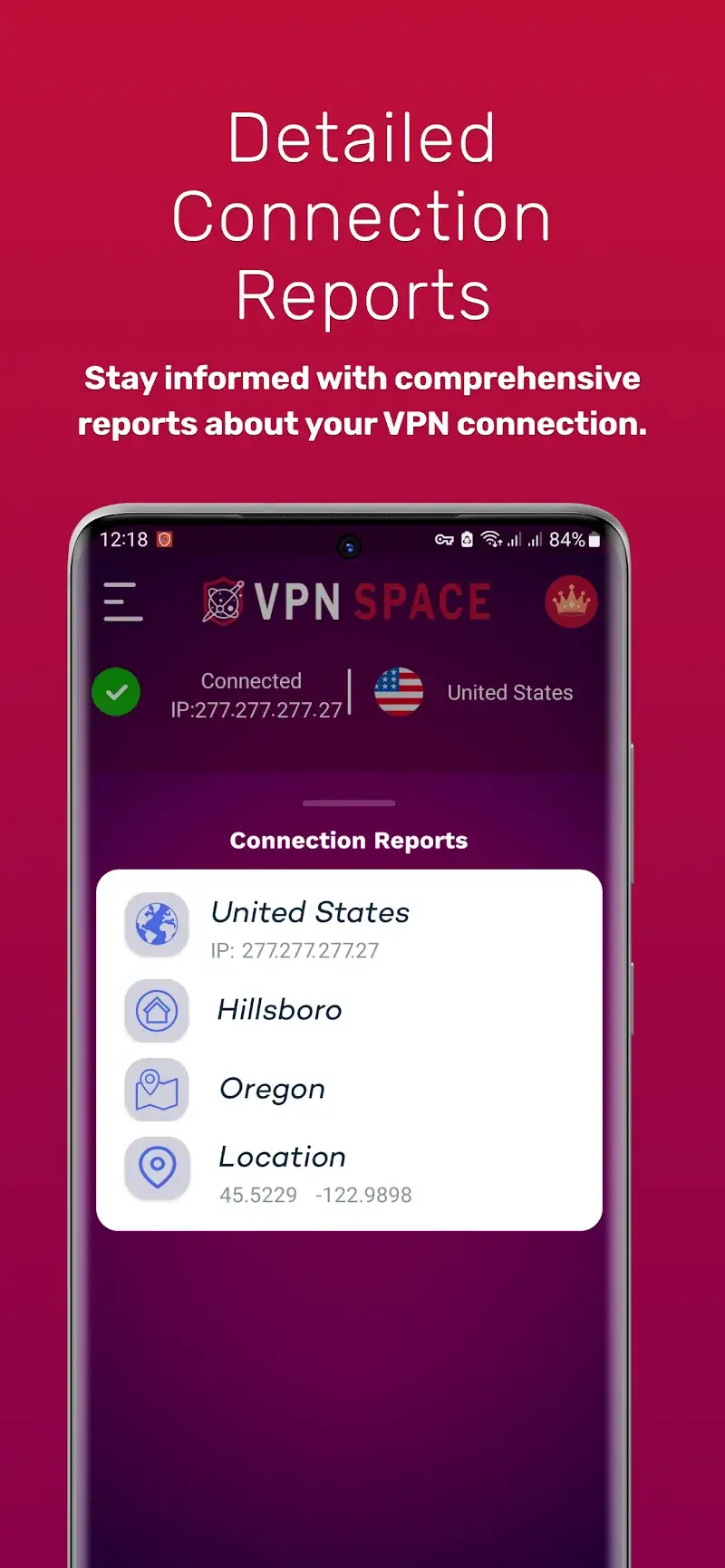 Captura de Pantalla 3 de VPN Space - Secure VPN Proxy