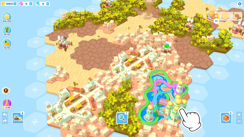 Aperçu du gameplay de Land Builder 4