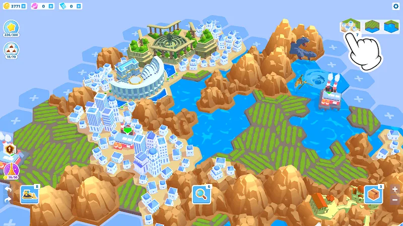 Aperçu du gameplay de Land Builder 3