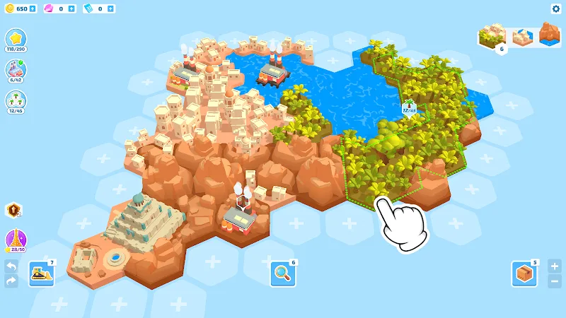Aperçu du gameplay de Land Builder 6