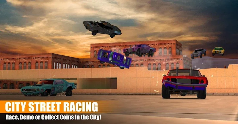 Capture d'écran 4 de Demolition Derby 2 MOD APK
