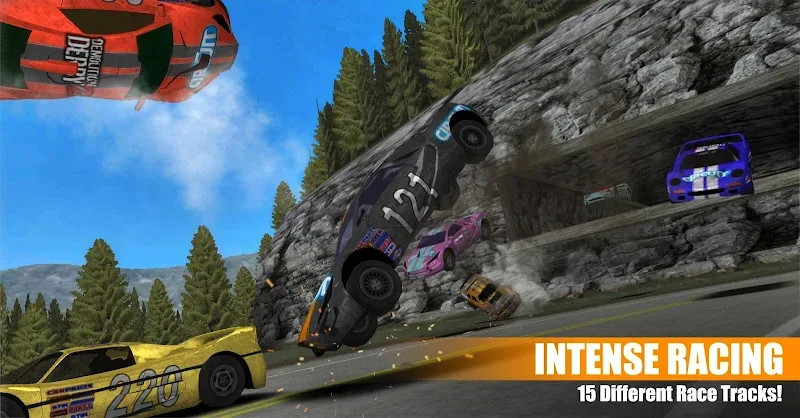 Capture d'écran 2 de Demolition Derby 2 MOD APK
