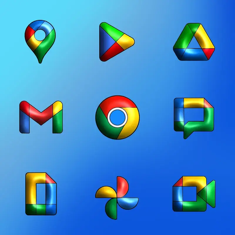Capture d'écran 4 de MiOS 3D - Icon Pack