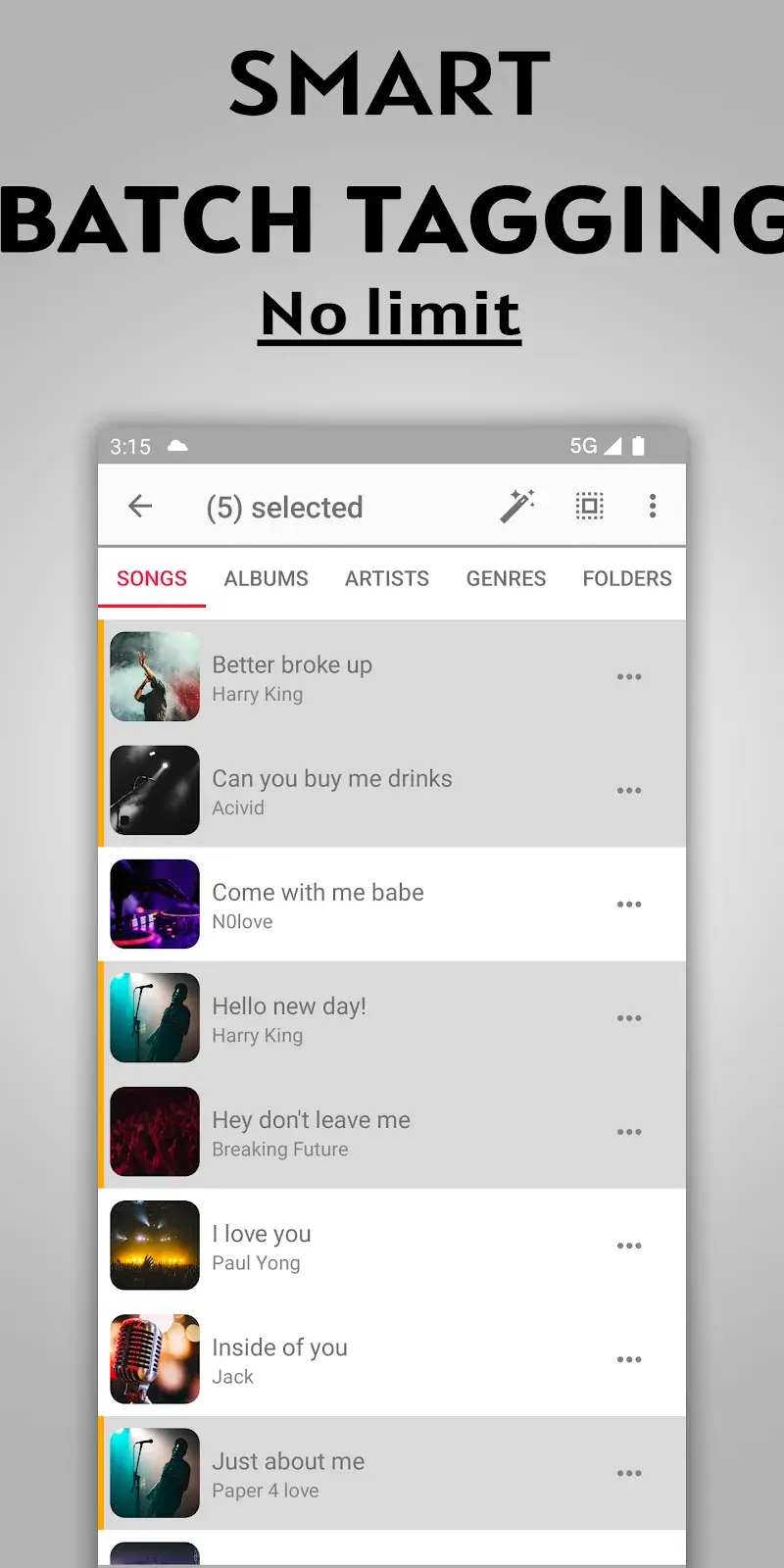 Screenshot Smart MP3 Tag Editor 3