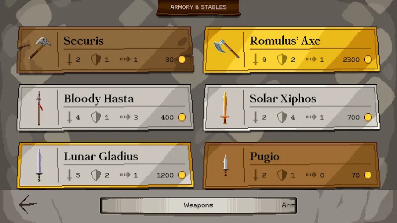 Captura de pantalla de Gladiator Manager 2