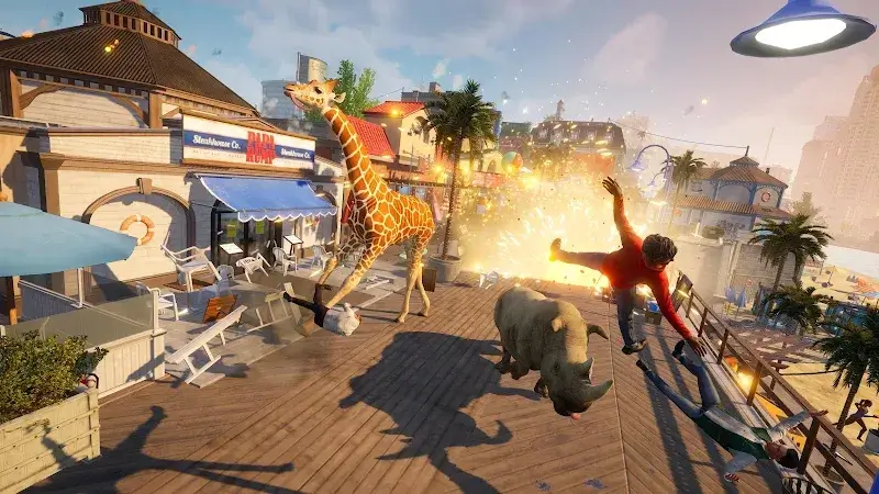 Captura de pantalla 3 de Goat Simulator 3 APK vv1.1.6.1