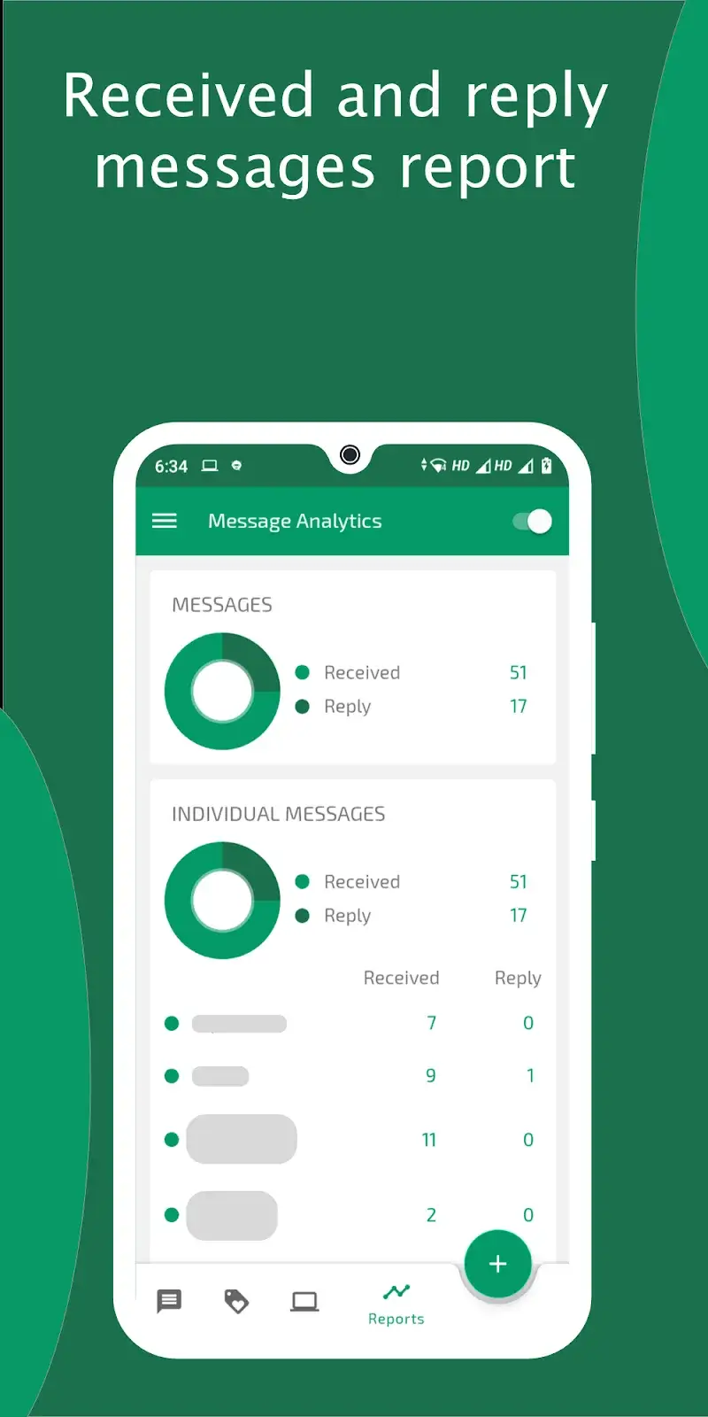 Capture d'écran 5 Auto Reply Chat Bot
