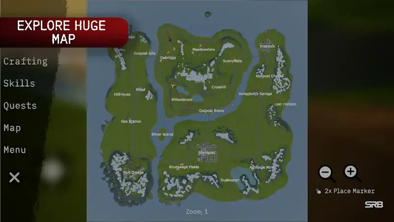 Captura de pantalla de FateZ Unturned Zombie Survival 3