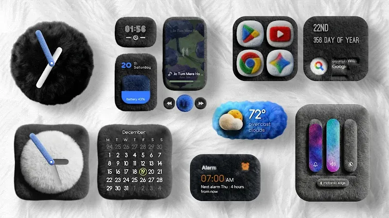 Fluffy OneUi Kwgt screenshot 6