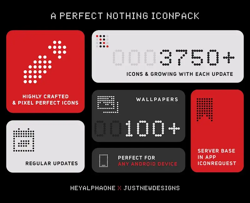 Nothing Icon Pack: Line captura de tela 6
