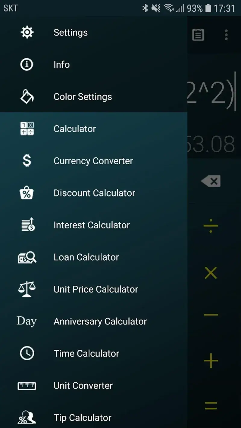Capture d'écran Multi Calculator 1