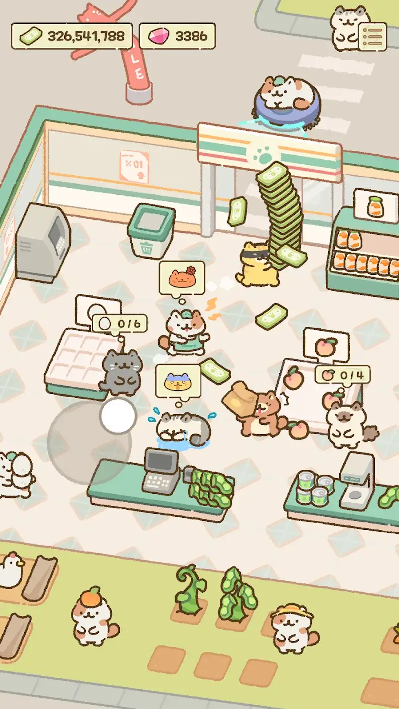 Cat Mart : Purrfect Tycoon screenshot 2