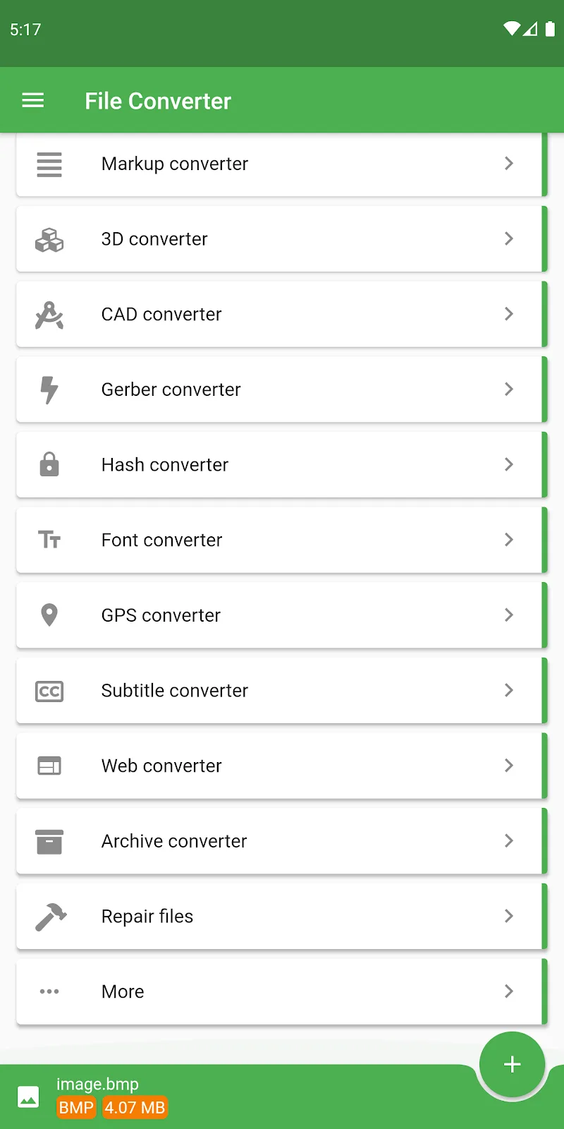 File Converter: Screenshot 2