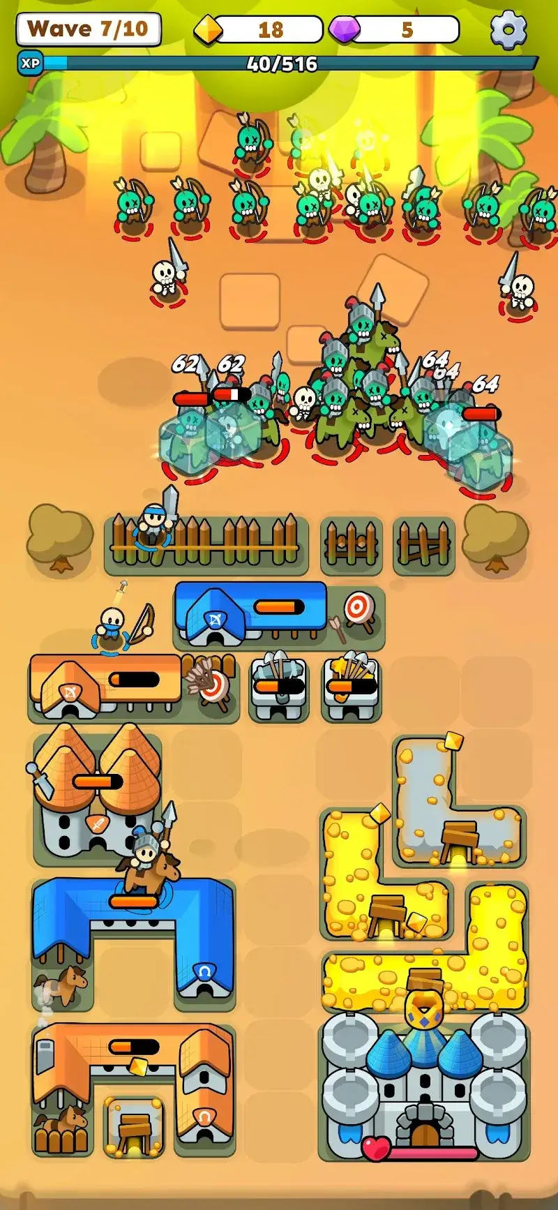 Capture d'écran Fortress Merge 6