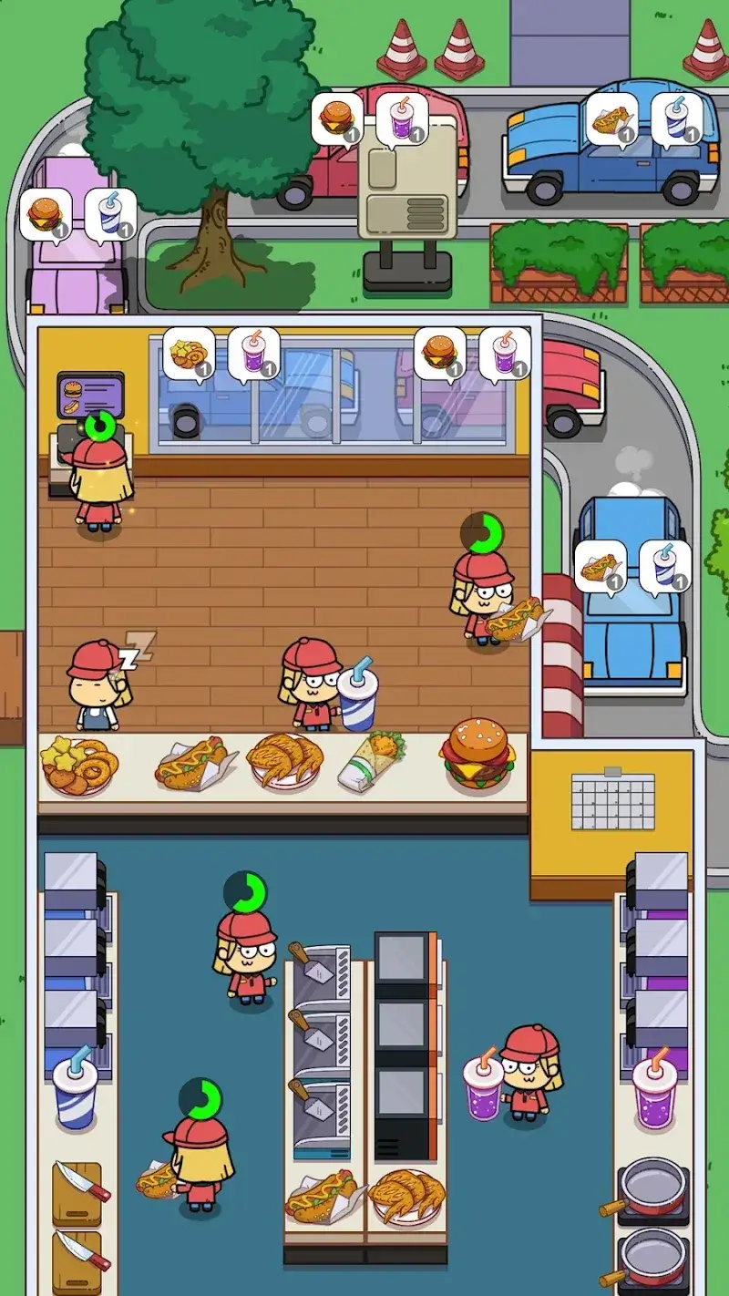 Idle M Food Bar captura de pantalla 3