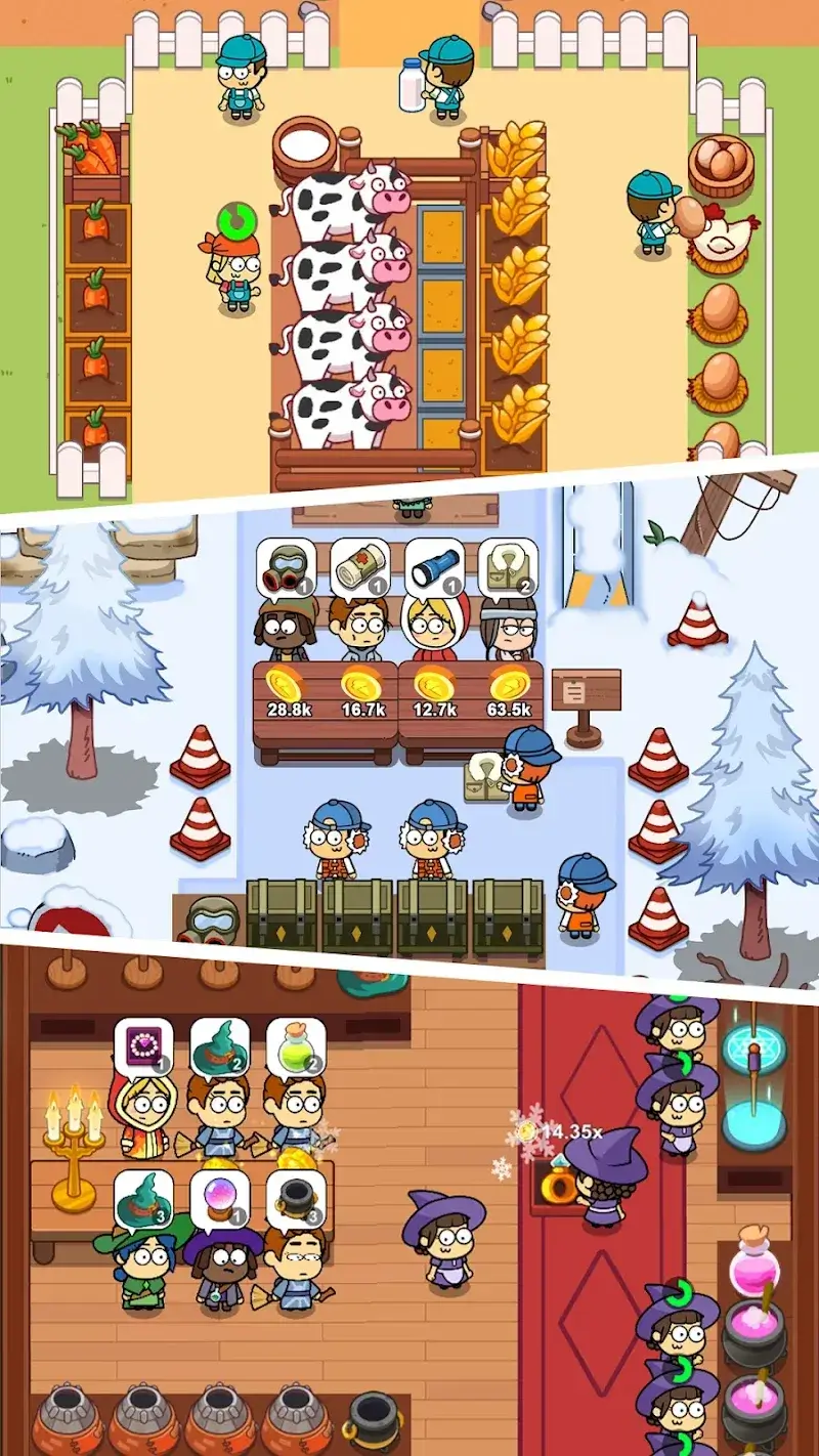 Idle Food Bar captura de pantalla 5