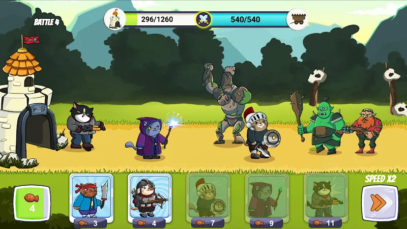 Idle Cat Castle screenshot 6