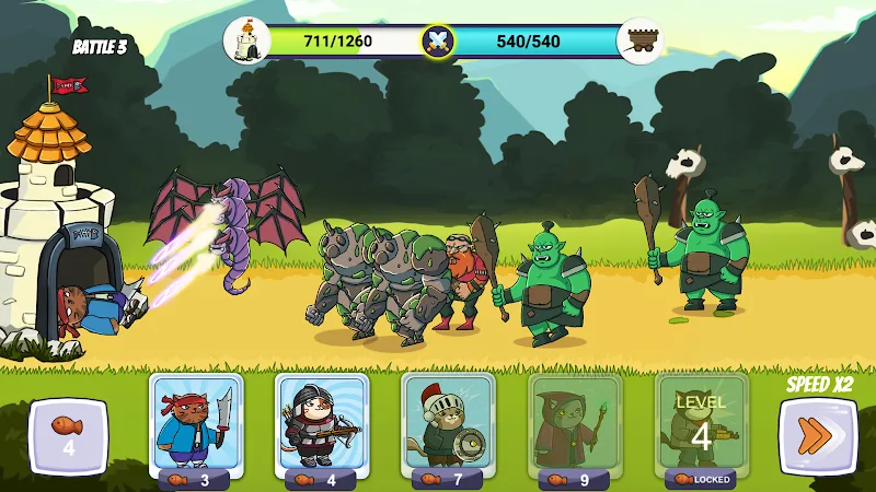 Idle Cat Castle screenshot 3