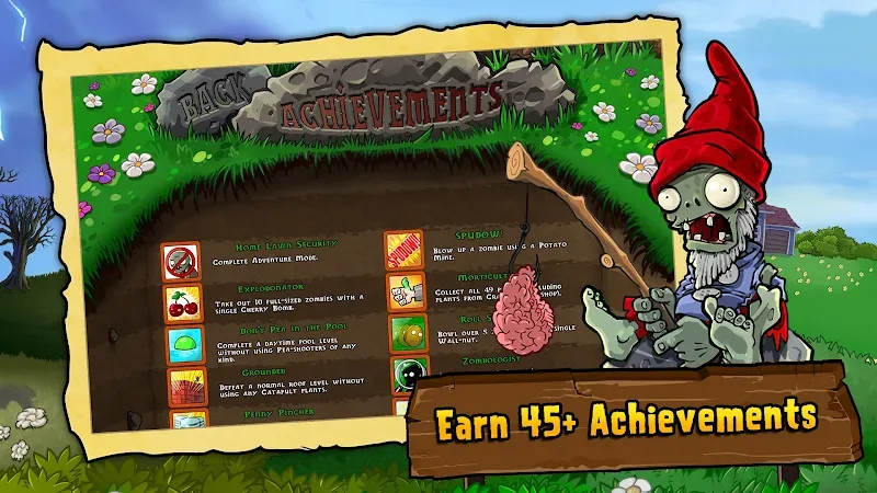 Tangkapan layar 5 MOD APK Plants vs. Zombies