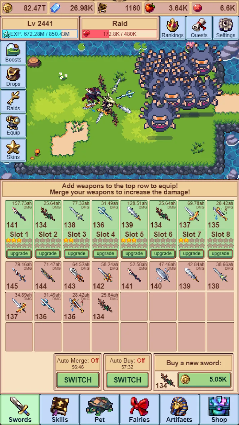 Idle Sword Master - Screenshot 3