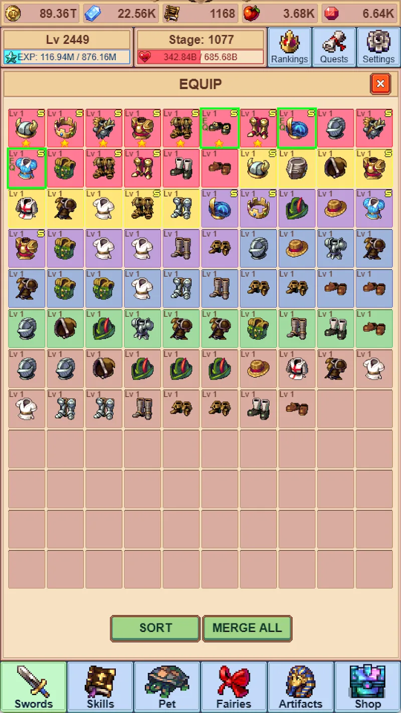 Idle Sword Master - Screenshot 6