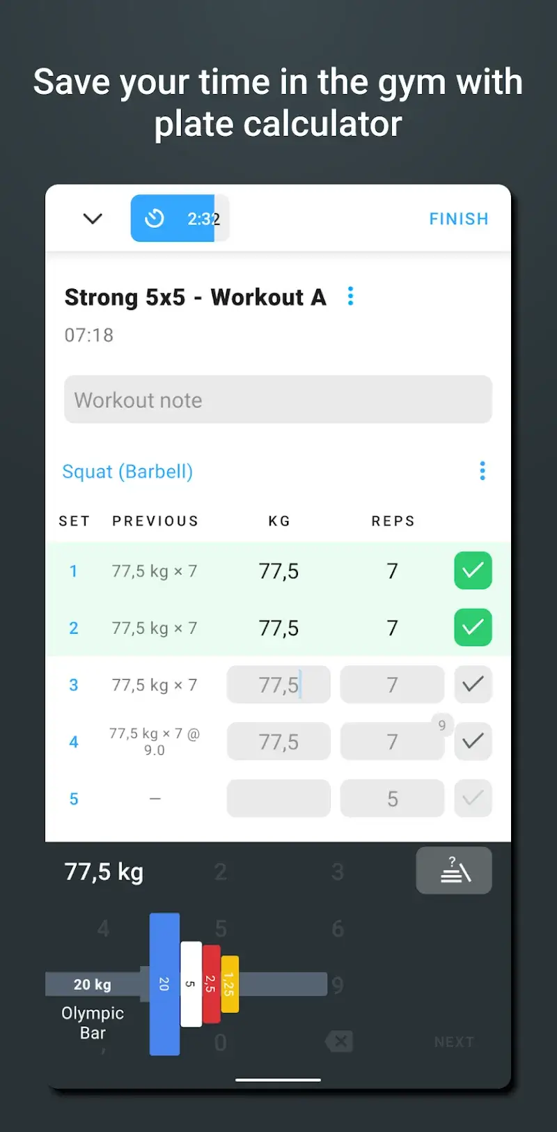 Strong Workout screenshot 3