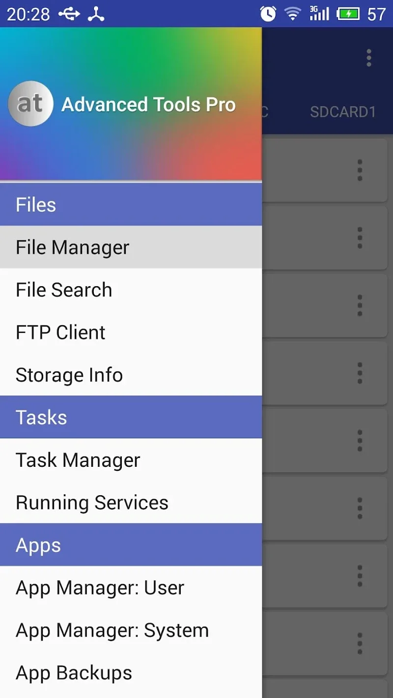 Advanced Tools Pro Captura de tela 1