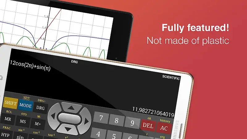 Pratinjau aplikasi Scientific Calculator Pro 5