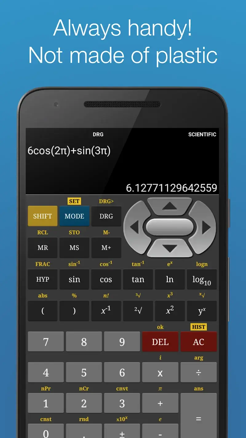 Pratinjau aplikasi Scientific Calculator Pro 3