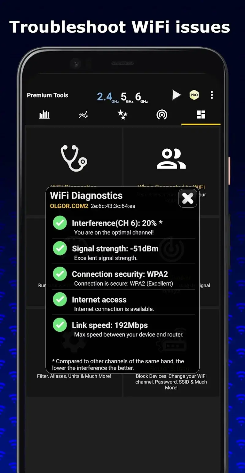 WiFi Analyzer screenshot 5