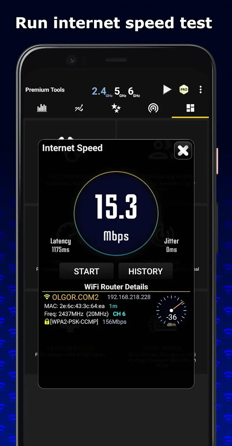 WiFi Analyzer screenshot 6