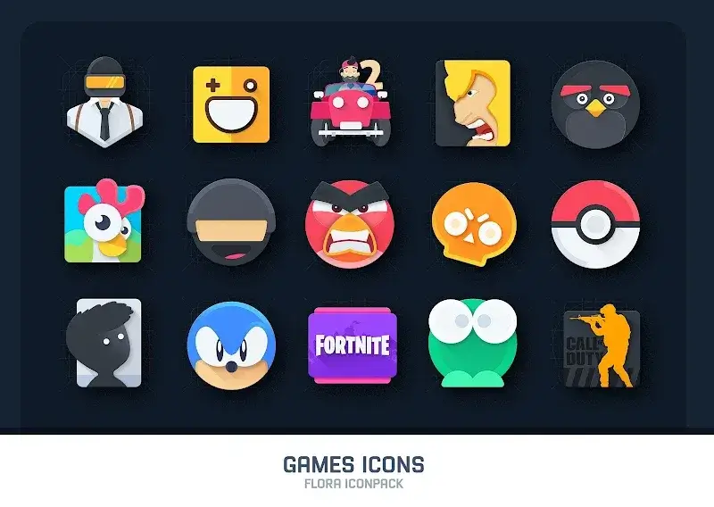 Flora: Material Icon Pack Screenshot 4