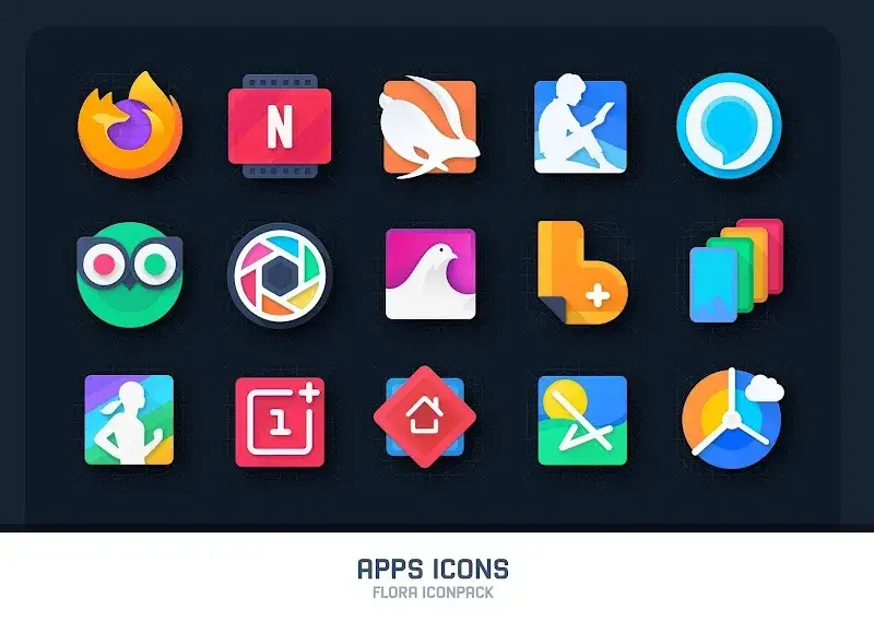 Flora: Material Icon Pack Screenshot 3