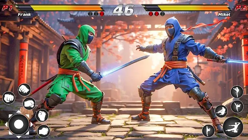 Tangkapan layar Karate Fighting 3