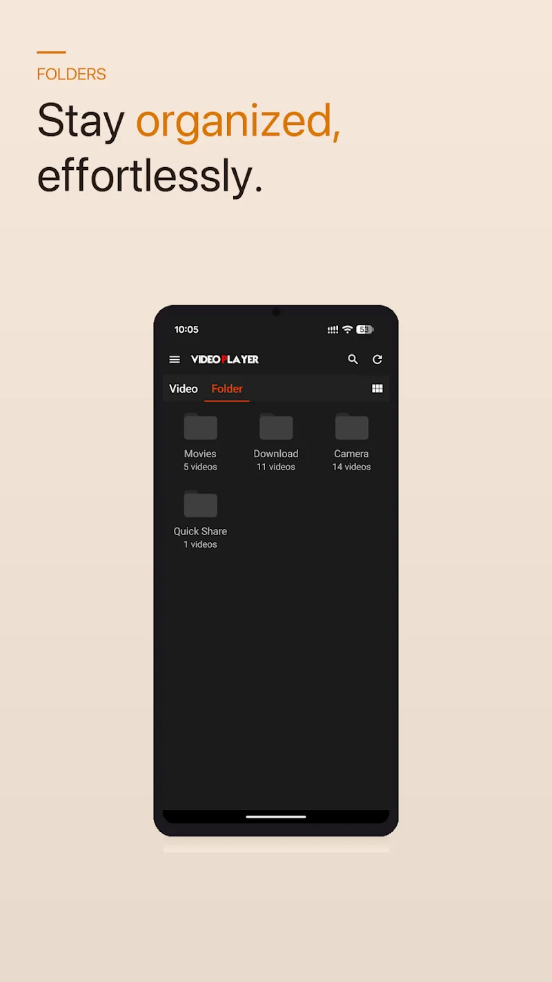 Fluid Video Player captura de pantalla 3