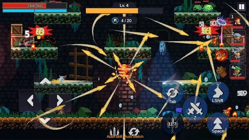 Tangkapan layar Pixel Clan 5
