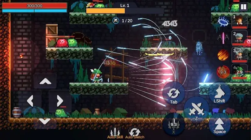 Tangkapan layar Pixel Clan 2