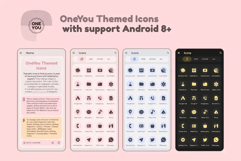 OneYou Themed Icon Pack screenshot 1