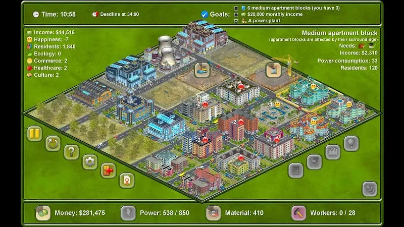 Tangkapan layar Megapolis 1