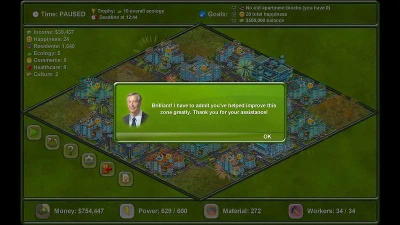 Tangkapan layar Megapolis 4