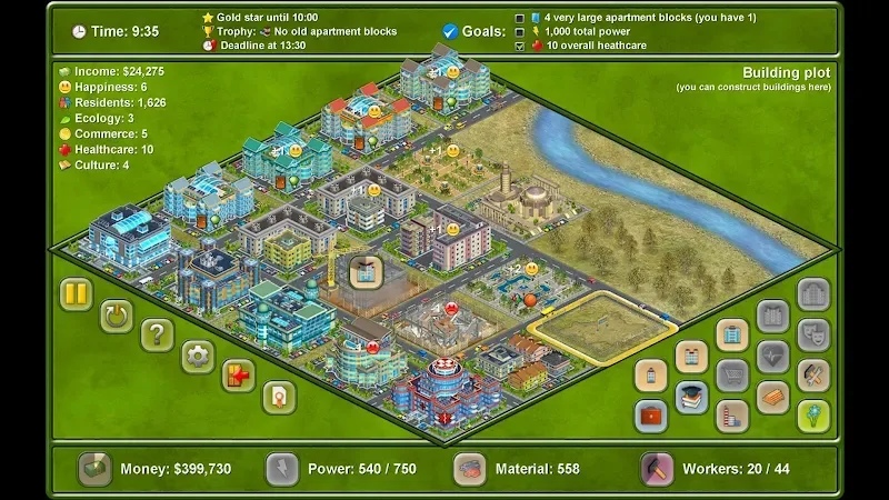Tangkapan layar Megapolis 3