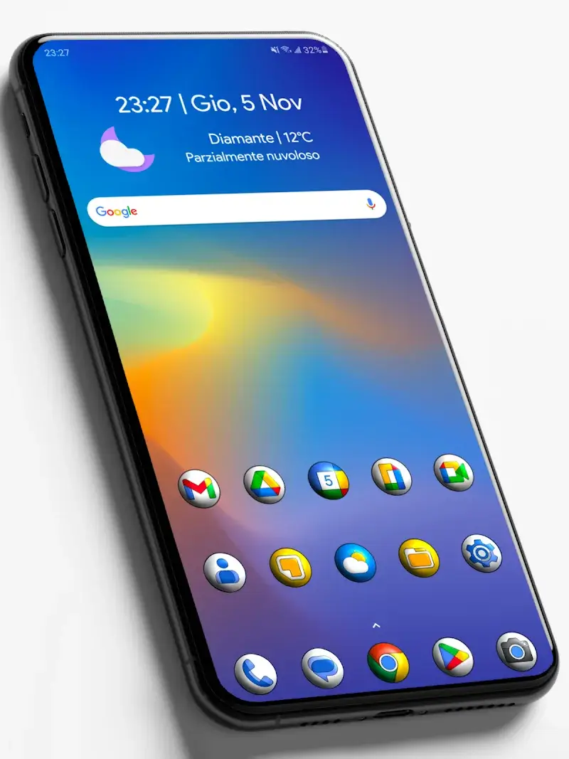 Screenshot 1 di Pixly 3D – Icon Pack