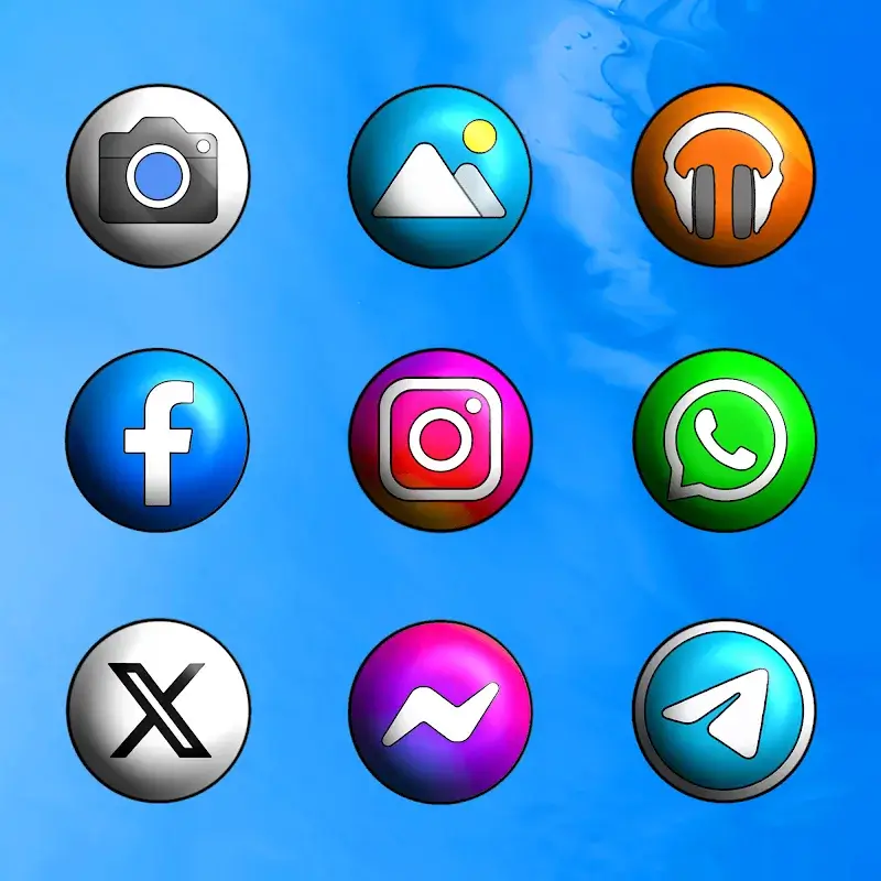 Screenshot 3 di Pixly 3D – Icon Pack