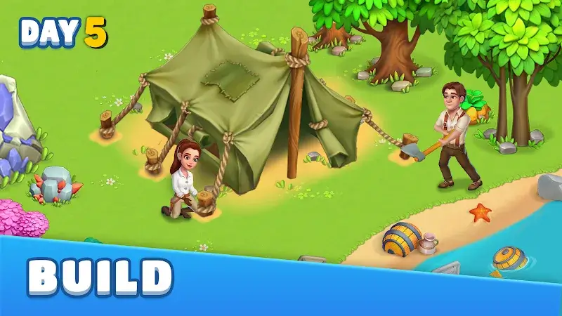 Golden Island: Survivors Farm - Screenshot 2