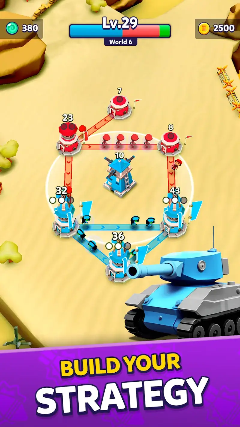Tower Battle: Connect Towers captura de pantalla 2