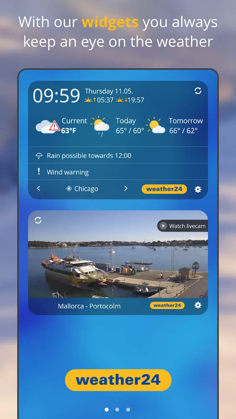 Capture d'écran 5 de Weather24