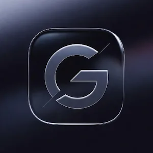 Glass UI Gradient KWGT
