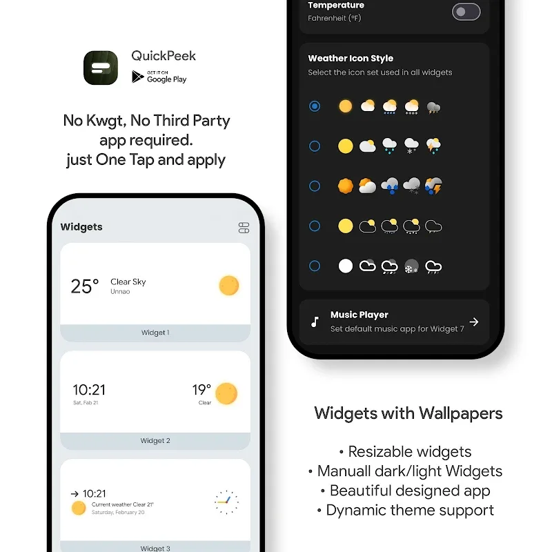 Tangkapan layar QuickPeek 5